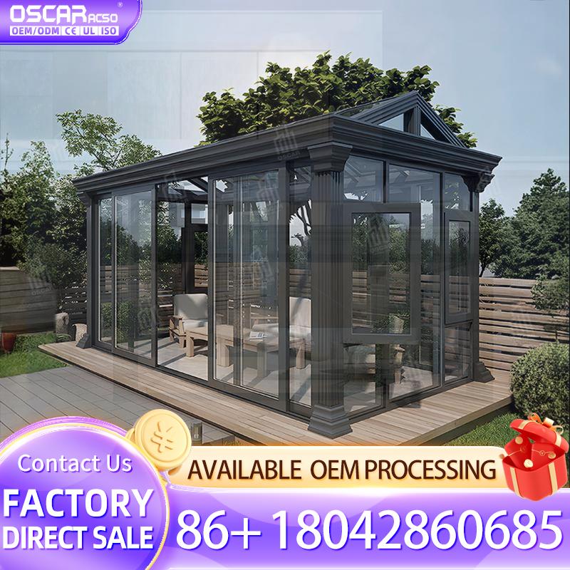 Renewable Energy Sources - Four Season Prefabricated Free Standing Tempered