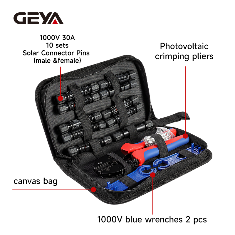 Mc4 Crimping Tool - GEYA Solar Crimping Pliers Tool Kit