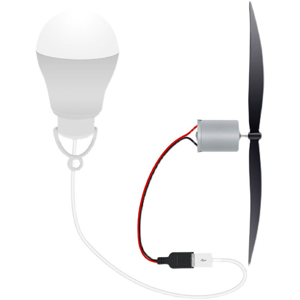Renewable Energy For Kids - USB Powered Wind Turbine Motor Blade