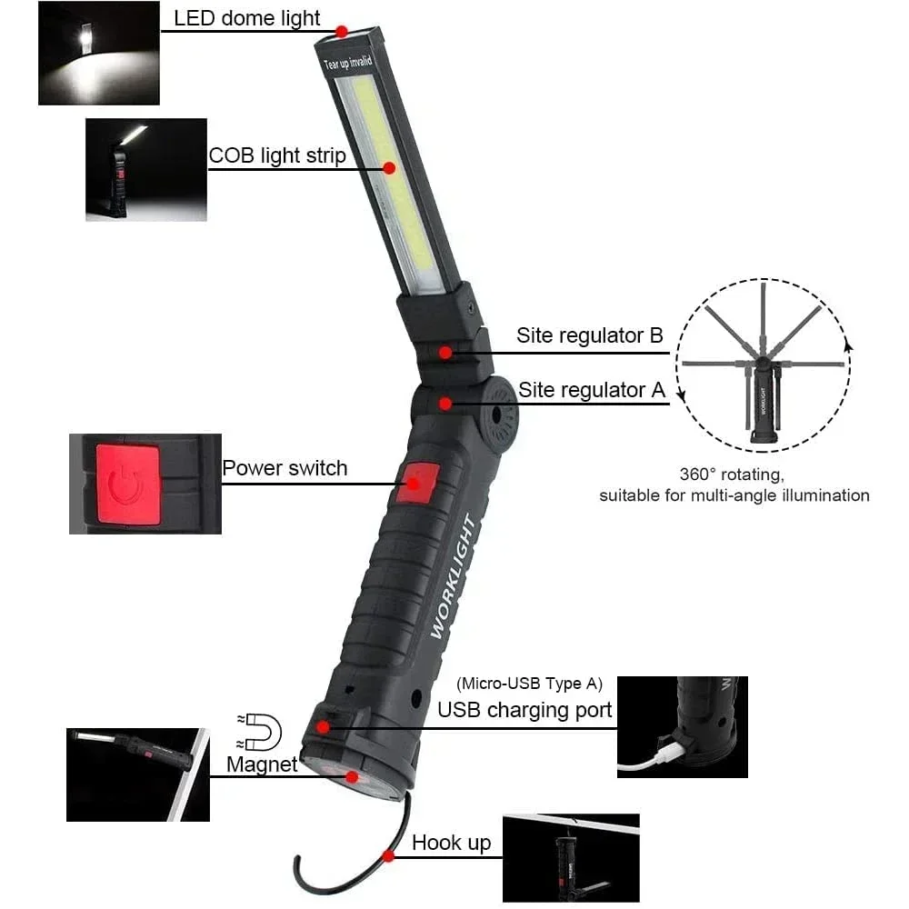 Portable COB LED Work Light US – Renewable Energy Sources Bewertung und Preis