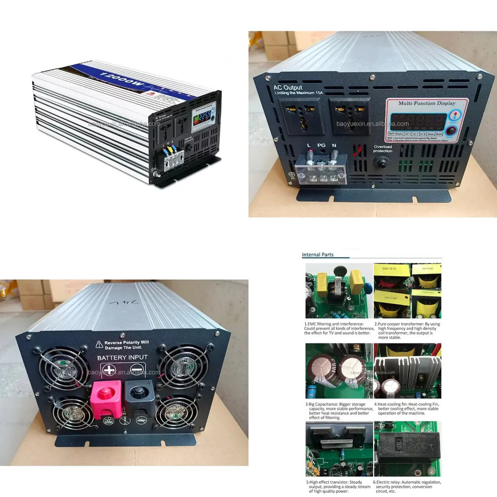 Inversor Industrial Pure Sine  – Ups Inverter 3Kva Bewertung und Preis