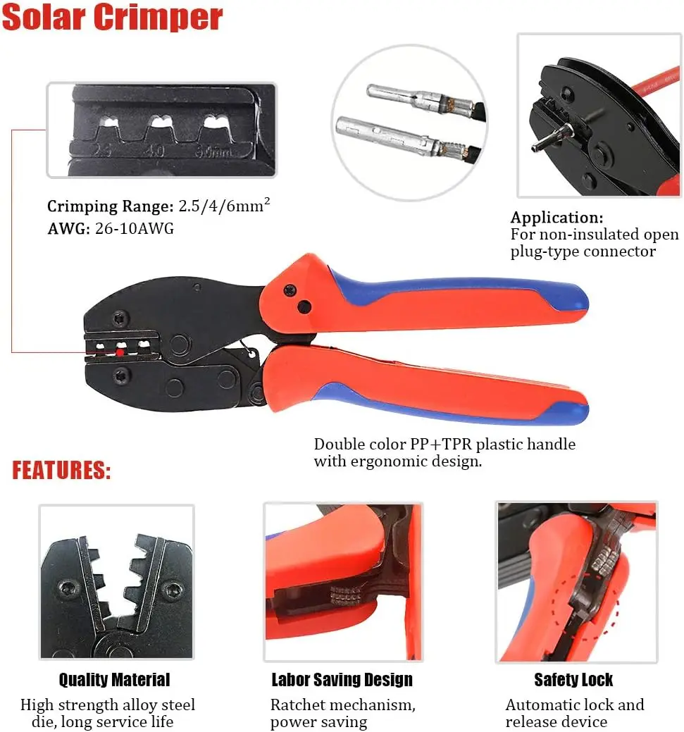 Solar Crimping Tools Kit,Solar – Mc4 Crimping Tool Bewertung und Preis