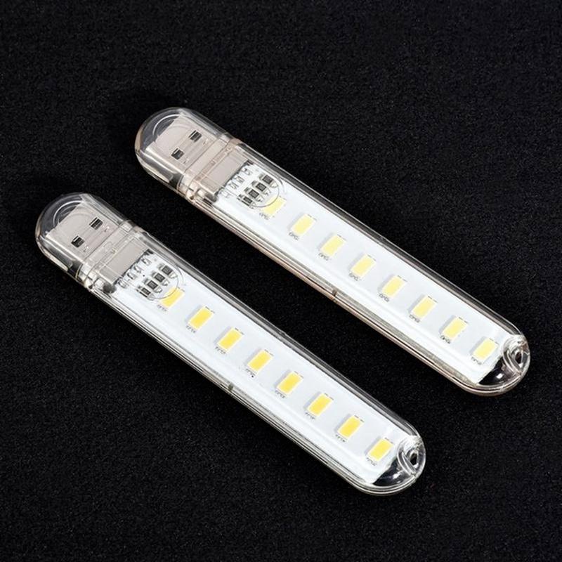 New 1 Pcs 8 LED Mini Portable  – Renewable Energy Sources Bewertung und Preis