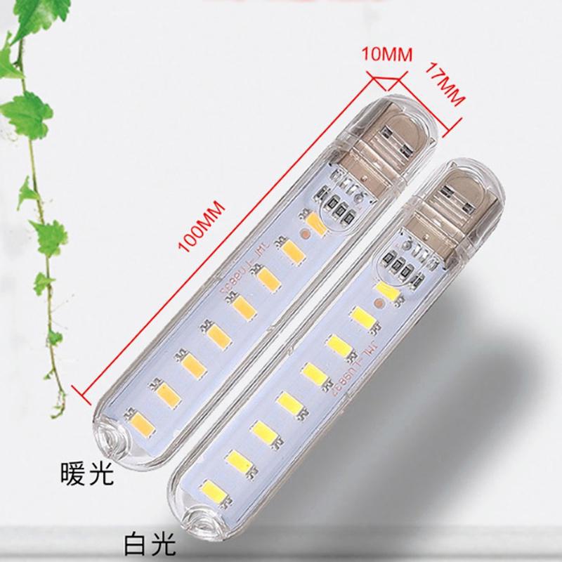 New 1 Pcs 8 LED Mini Portable  – Renewable Energy Sources Bewertung und Preis