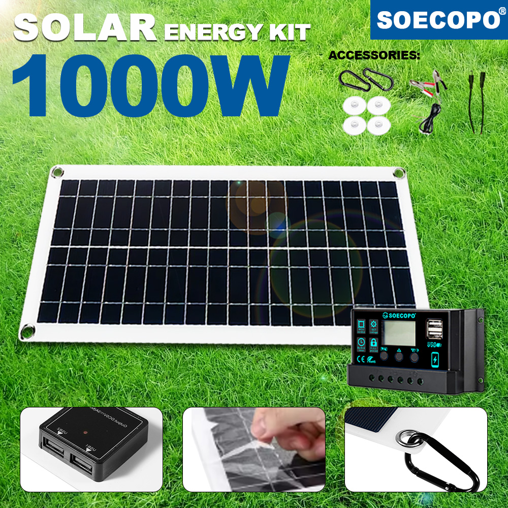 SOECOPO 1000W Solar Kit: 18V P – Renewable Energy Yes Please Bewertung und Preis