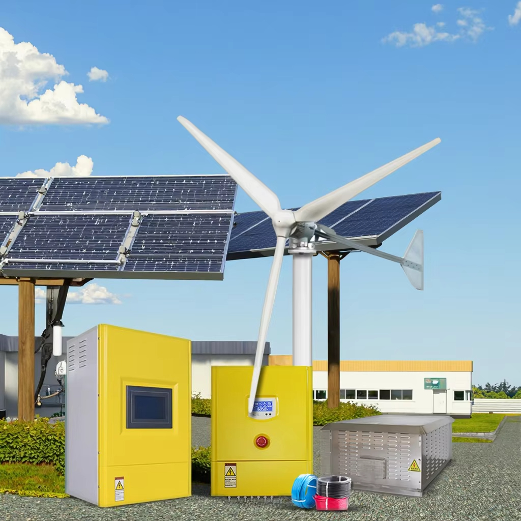 10KW Hybrid Solar Wind Turbine – Renewable Energy Wind Solar Bewertung und Preis