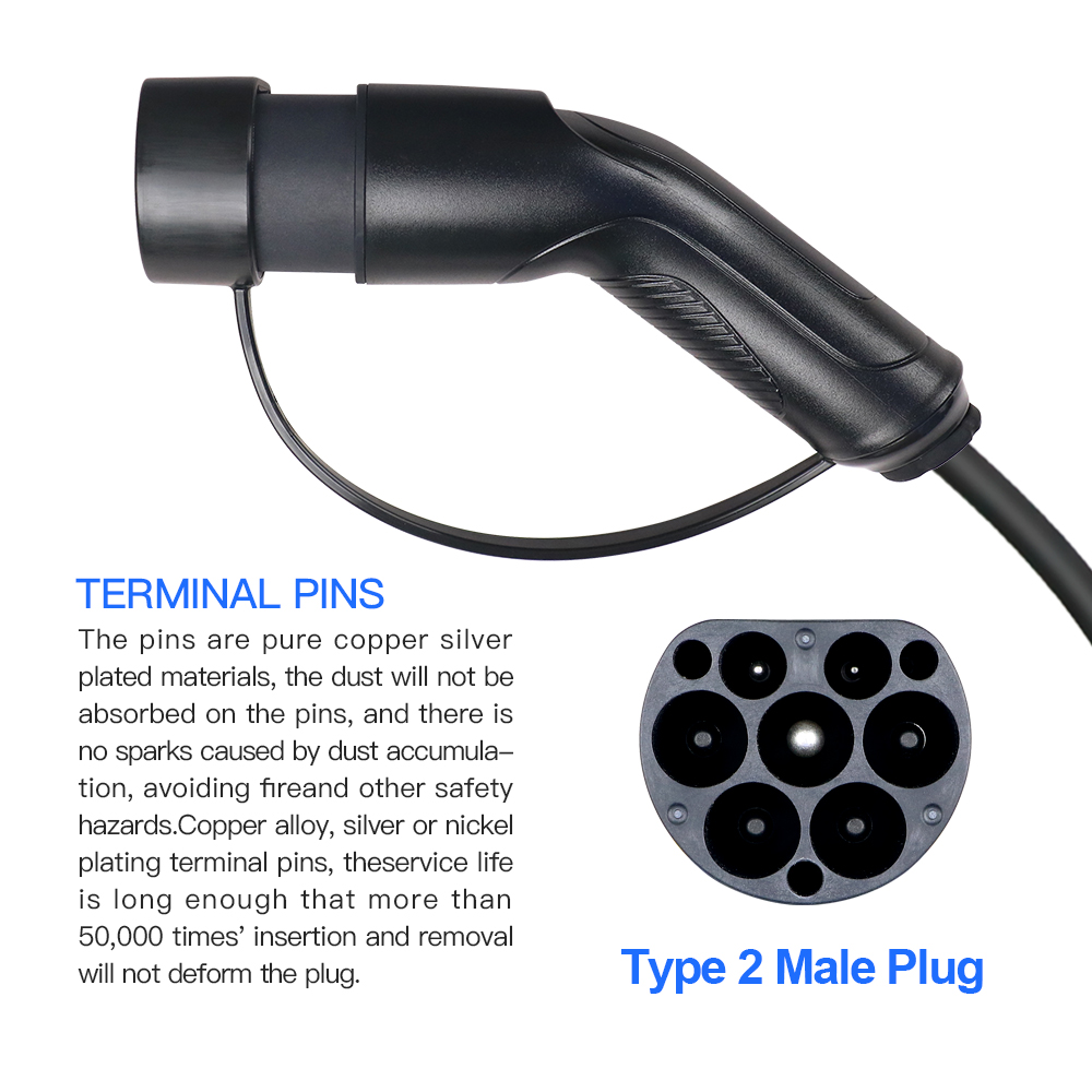 3.6KW 7.2 11 22KW Male Type 2  – Ev Charger Wallbox Bewertung und Preis