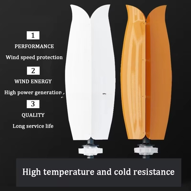 3000W Efficient Tulip/Rose VAW – Renewable Energy Wind Solar Bewertung und Preis