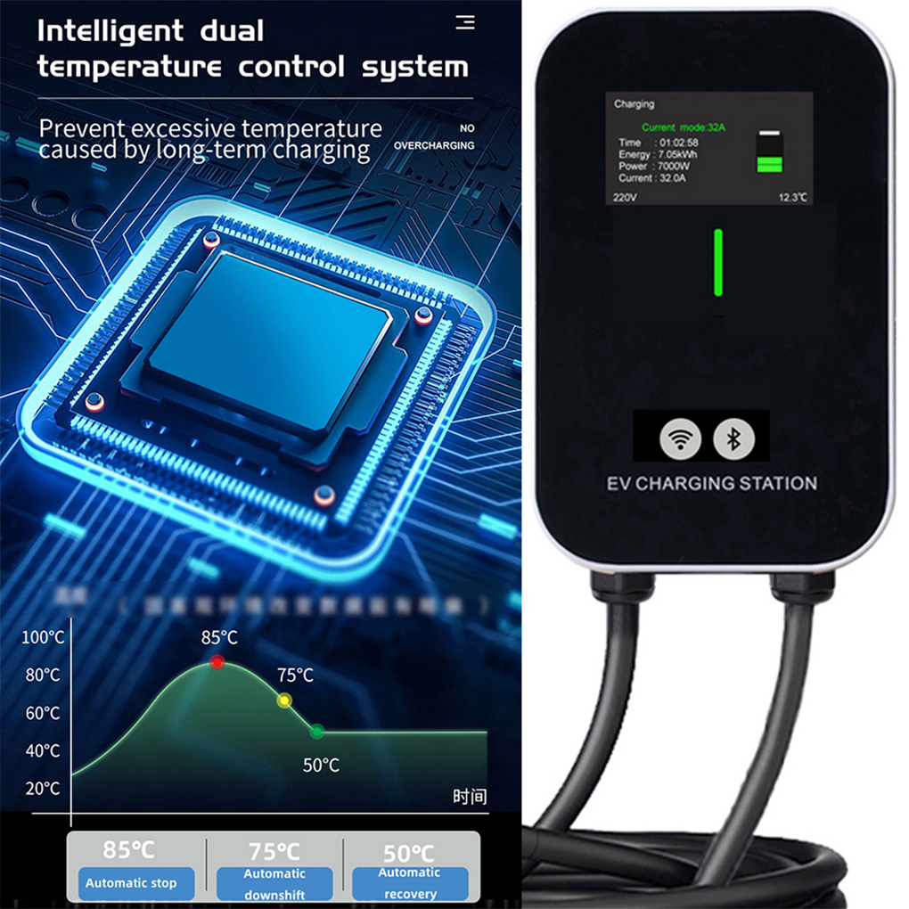TYPE-2 Wallbox EV Charger 7KW  – Ev Charger Wallbox Bewertung und Preis