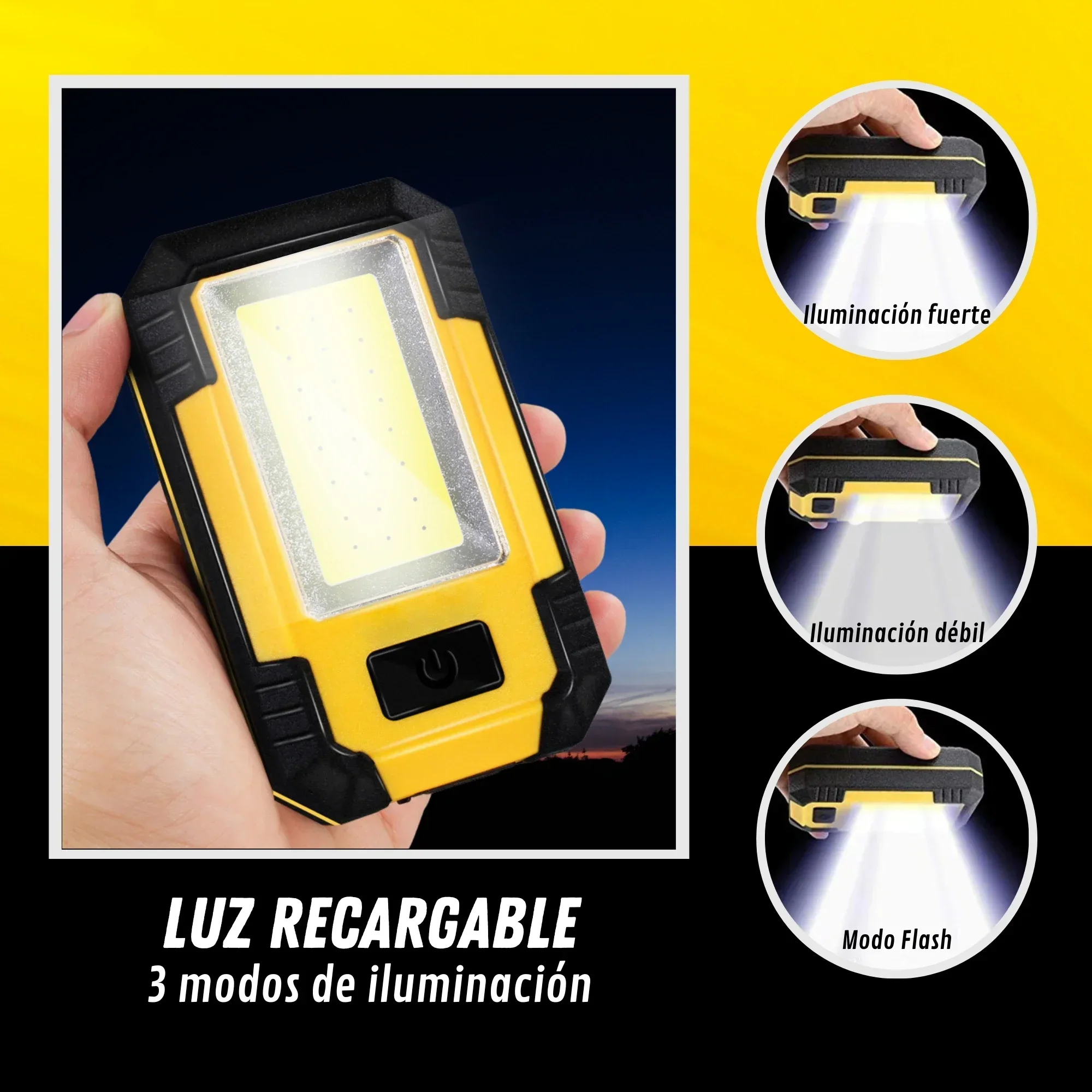 4000MaH Rechargeable Work Ligh – Renewable Energy Sources Bewertung und Preis