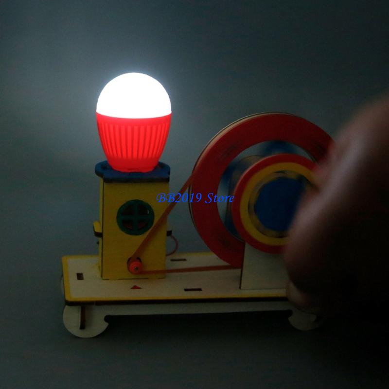 Q0KB Creative Wooden Hand Cran – Renewable Energy For Kids Bewertung und Preis