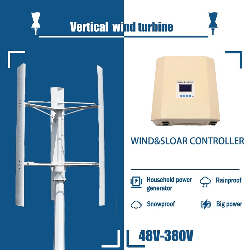 Wind Turbine 10KW 15KW 12V-380 – Renewable Energy Wind Solar Bewertung und Preis