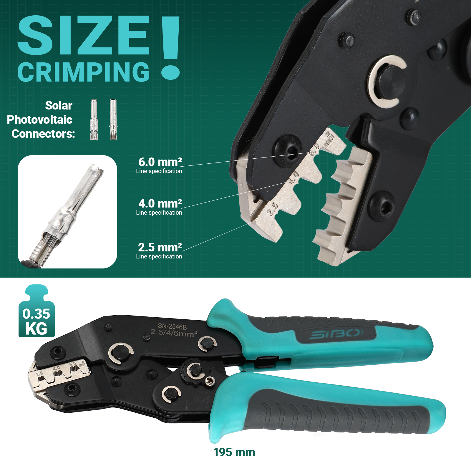 SN-2546B Crimping Pliers for M – Mc4 Crimping Tool Bewertung und Preis